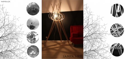 Magda Brzozowska: lampa "Nest"